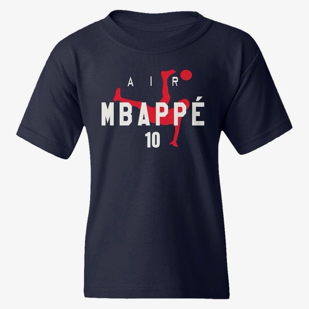 Kids Navy Blue Graphic T-Shirt